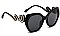PACK OF 12 TEMPLE ANGULAR POLYMER FRAME SUNGLASSES