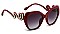 PACK OF 12 TEMPLE ANGULAR POLYMER FRAME SUNGLASSES