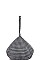 POSH FASHION RHINESTONE TRIANGLE PURSE JY9139-3N