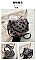 CHIC ANIMAL PRINT FUR CROSS BODY BAG