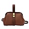 Tassel Handle Boston Doctor Shape Satchel