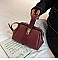 Tassel Handle Boston Doctor Shape Satchel