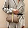 Tassel Handle Boston Doctor Shape Satchel