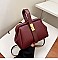 Tassel Handle Boston Doctor Shape Satchel