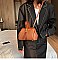 Tassel Handle Boston Doctor Shape Satchel