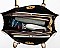 Patent Glossy Multi Compartment Satchel Bag