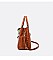 Croc Muti Compartment Scarfed Satchel Bag