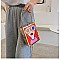 ANIMATED 3D LADY STATEMENT BOXY BAG