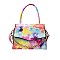 Tie Dye Multi Color Fancy Shoulder / Satchel Bag