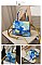 Tie Dye Multi Color Fancy Shoulder / Satchel Bag