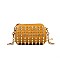 Mini Studded Spiked Bucket Cross-body Bag