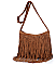 Both Side Fringed Large Size Messenger Bag