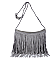 Both Side Fringed Large Size Messenger Bag