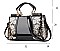 Amazing Quality Patent / Embroidery Glossy Satchel