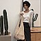 Soft Woven Tall Tote Shopping Bag