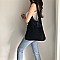 Soft Woven Tall Tote Shopping Bag