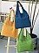 Soft Woven Tall Tote Shopping Bag