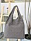 Soft Woven Tall Tote Shopping Bag