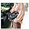 Stud Decorated Boston Doctor Shape Satchel