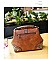 Stud Decorated Boston Doctor Shape Satchel