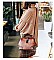 Stud Decorated Boston Doctor Shape Satchel