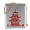 Chinese Food Box Figure Cross Body