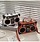 Mini Boombox Theme Novelty Bag