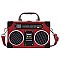 Mini Boombox Theme Novelty Bag