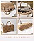 Stylish Natural Woven Draw String Tote