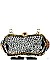 Obama Magazine Print - Fashion Magazine Print Faux Patent Leather Handbag With Gold Embellishments JP9211