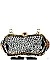 Obama Magazine Print - Fashion Magazine Print Faux Patent Leather Handbag With Gold Embellishment...