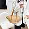 Straw Basket Satchel & Shoulder Bag