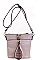Trendy Hoop Accented Crossbody Bag