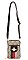 Honey Bee Multi Compartments Cell Phone & Crossbody Bag