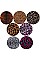 Pack of 12 Animal Print Compact Mirror