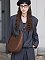 Genuine Leather Half moon Shoulder Bag