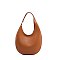 Genuine Leather Half moon Shoulder Bag