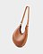 Genuine Leather Half moon Shoulder Bag
