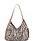 TRENDY STREET LEVEL DESIGN TASSEL HOBO BAG