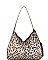 TRENDY STREET LEVEL DESIGN TASSEL HOBO BAG