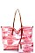 2 IN 1 DYE DESIGN TOTE BAG