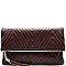 A048QA-LP Fashion Chevron Quilted Flap Envelop