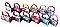 PACK OF 12 PCS ASSORTED COLOR DESIGNER MINI COIN PURSE