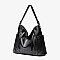 Side Pockets Hobo Shoulder Bag