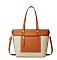 Fashion 3-in-1 Staw Shopper Set