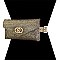 P LEATHER BELT W/ RHINESTONE BAG