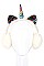 Pack of (12 pieces) Unicorn Theme Trendy Earmuffs