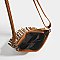 Fringed Flap Cross Body Messenger