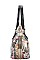 DESIGNER MICHELLE OBAMA 2 IN 1 JEWEL TOP HANDBAG SET