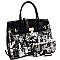 MICHELLE OBAMA SATCHEL HANEDBAGS WITH WALLET SET